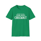 Software Engineering Typography T-Shirt - Changed a button took down checkout