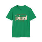 Software Engineering Typography T-Shirt - Skipped lunch joined standup