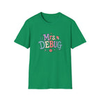 Software Engineering Typography T-Shirt - Mrs Debug