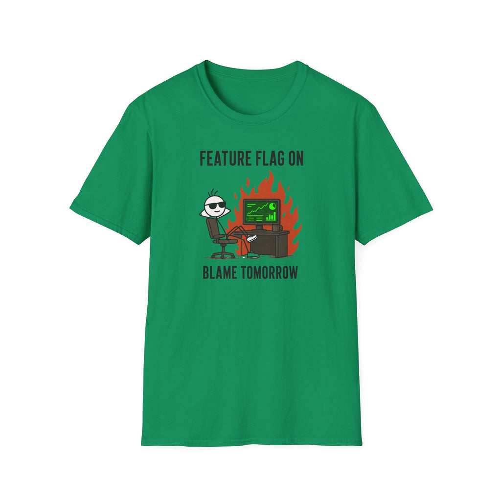 Feature Flag On Blame Tomorrow T-Shirt