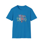 Software Engineering Typography T-Shirt - Mrs Debug