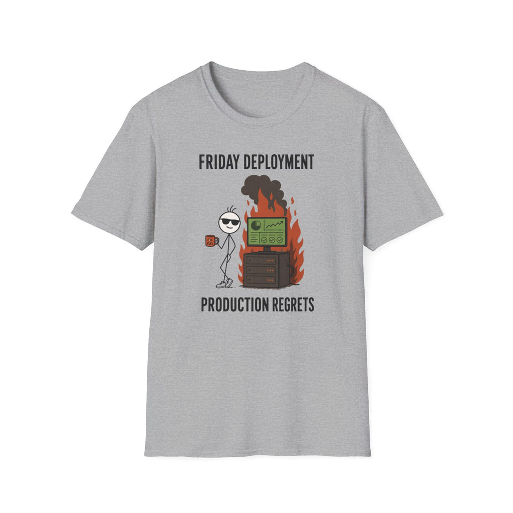 Friday Deployment Production Regrets T-Shirt