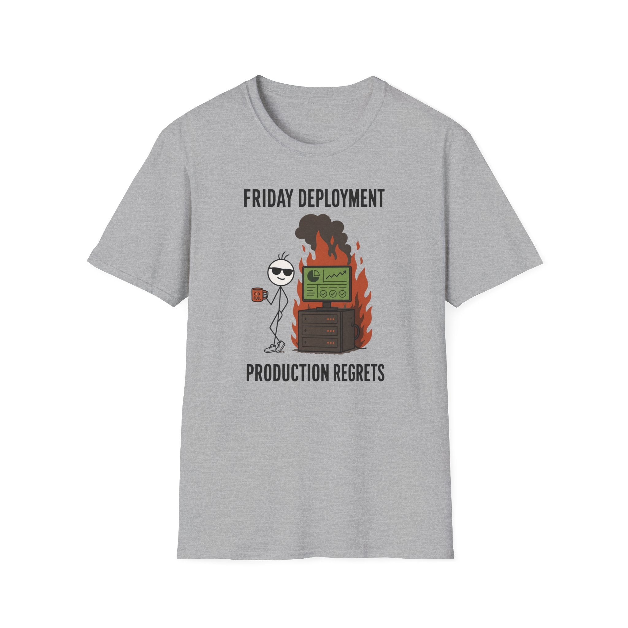 Friday Deployment Production Regrets T-Shirt