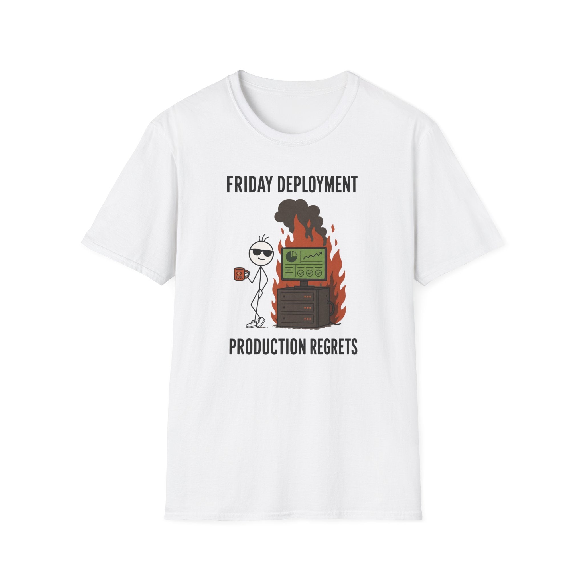Friday Deployment Production Regrets T-Shirt