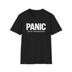 Software Engineering Typography T-Shirt - Panic driven development