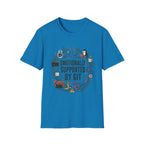 Emotionally supported by git T-Shirt