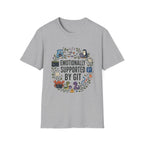 Emotionally supported by git T-Shirt