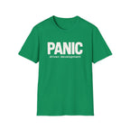 Software Engineering Typography T-Shirt - Panic driven development