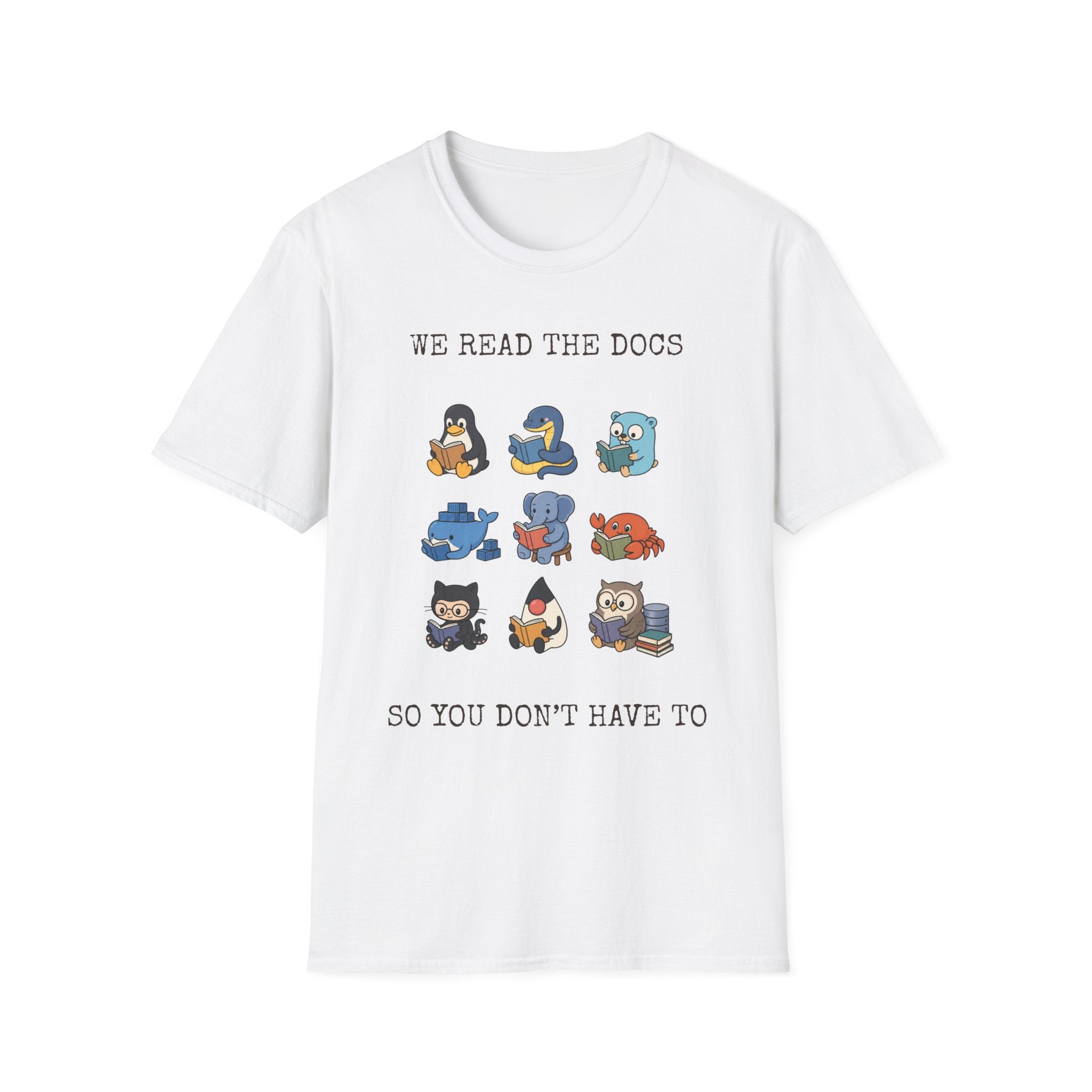 We read the docs so you don't have to T-Shirt