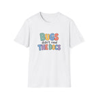 Software Engineering Typography T-Shirt - Bugs didn't read the docs