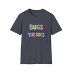 Software Engineering Typography T-Shirt - Bugs didn't read the docs