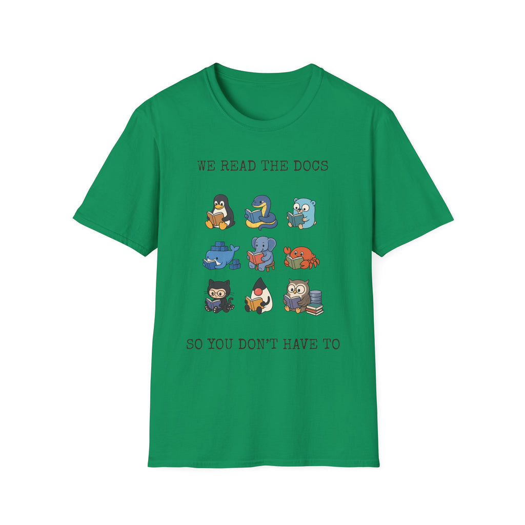 We read the docs so you don't have to T-Shirt
