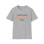 Software Engineering Typography T-Shirt - Merged branch summoned chaos
