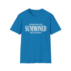 Software Engineering Typography T-Shirt - Changed one line summoned the incident