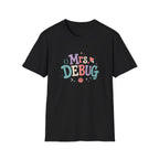 Software Engineering Typography T-Shirt - Mrs Debug