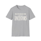 Software Engineering Typography T-Shirt - Deleted dead code woke the ancenstors