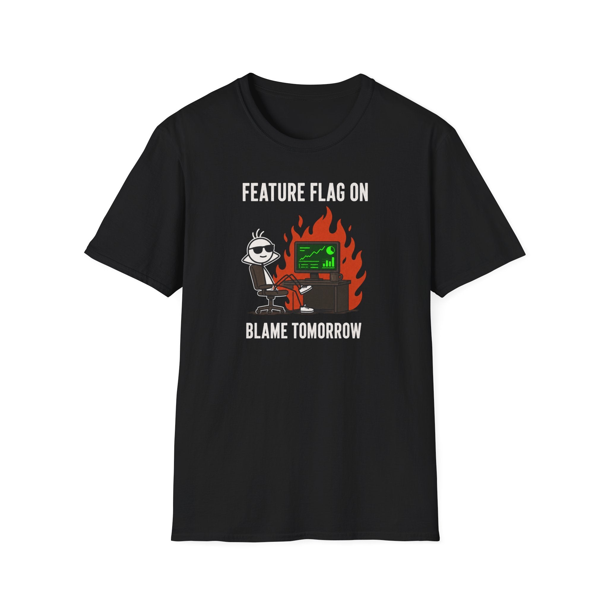 Feature Flag On Blame Tomorrow T-Shirt