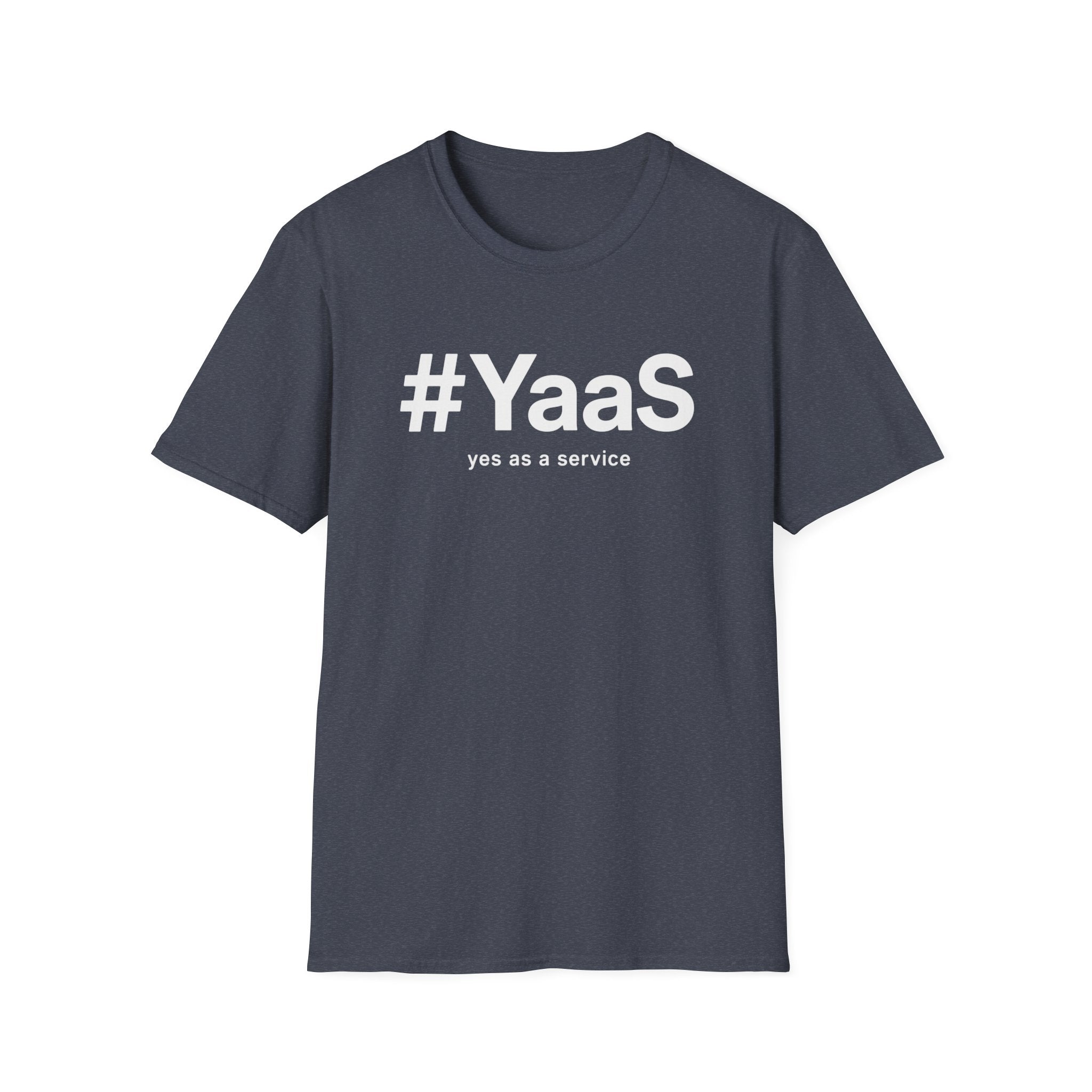 Software Engineering Typography T-Shirt - Yes as a service