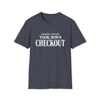 Software Engineering Typography T-Shirt - Changed a button took down checkout