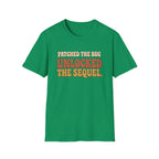 Software Engineering Typography T-Shirt - Patched the bug unlocked the sequel