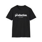 Software Engineering Typography T-Shirt - fixed production broke myself