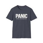 Software Engineering Typography T-Shirt - Panic driven development