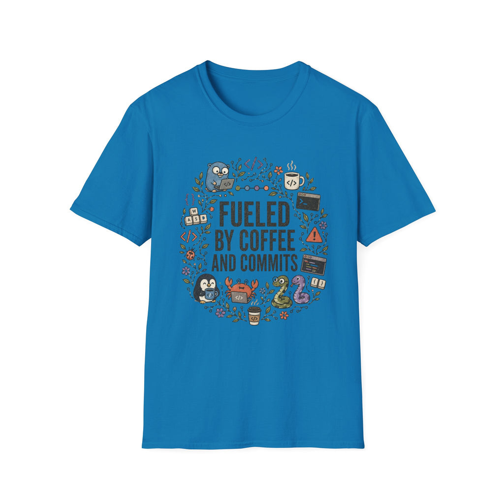 Fueled by coffee and commit T-Shirt