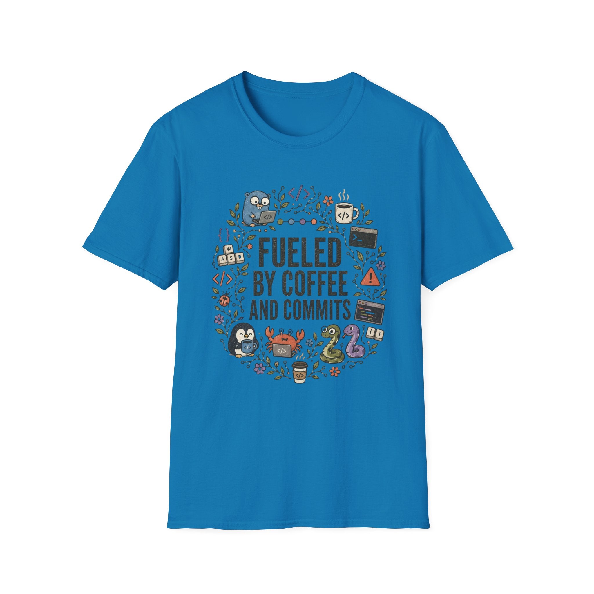 Fueled by coffee and commit T-Shirt