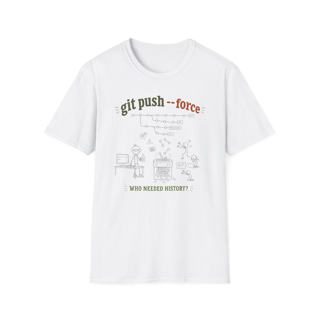 Git push force T-Shirt