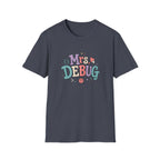 Software Engineering Typography T-Shirt - Mrs Debug