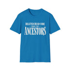 Software Engineering Typography T-Shirt - Deleted dead code woke the ancenstors