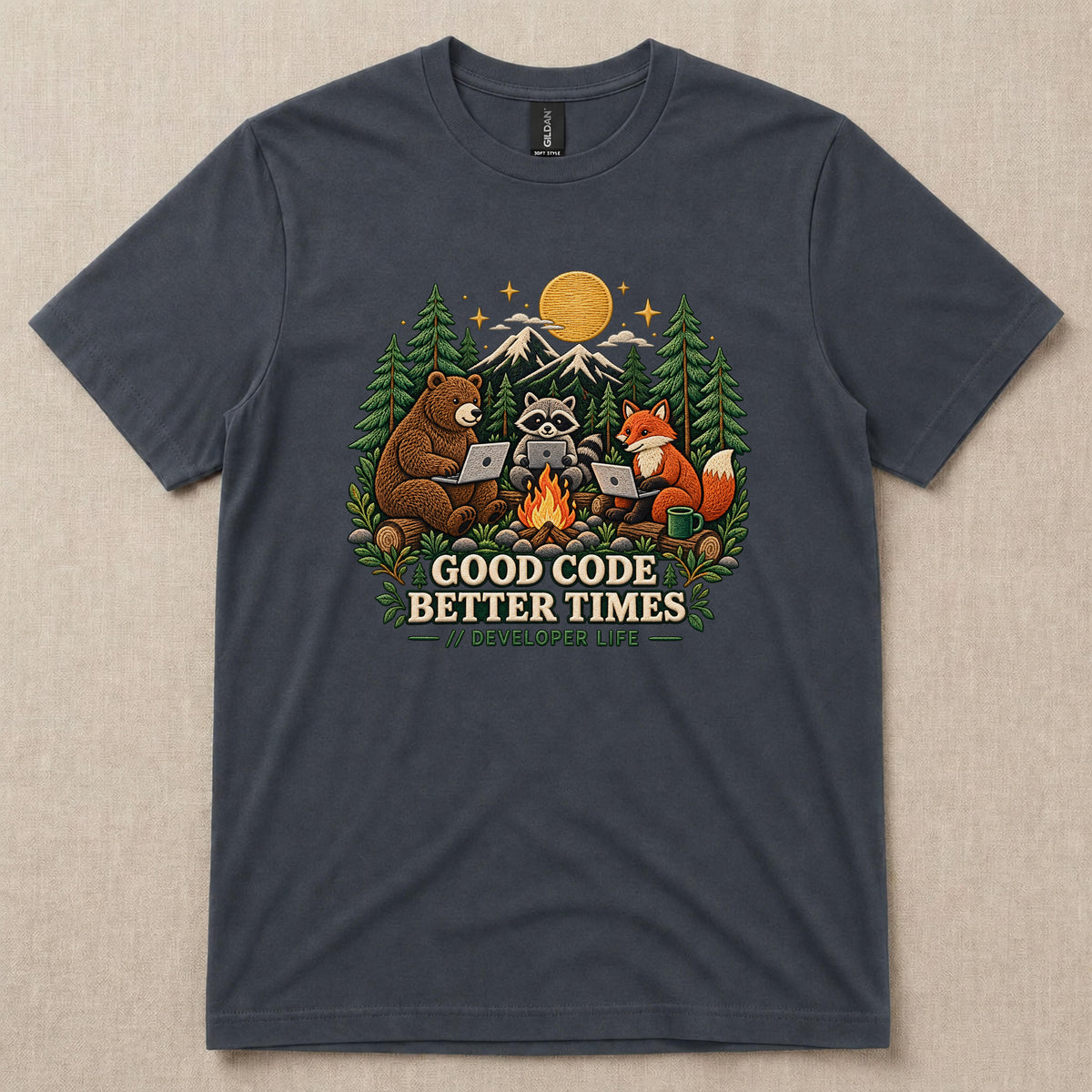 Dark Heather Grey
